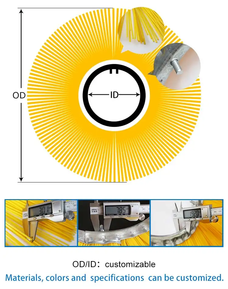 
Sanitation Mechanical Snow Sweeper Blower Brush 