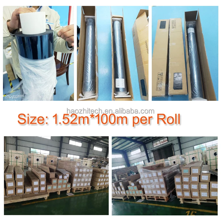 70% Visible Light Transmission Heat Insulation Function Film and Heat Reflective Solar Films