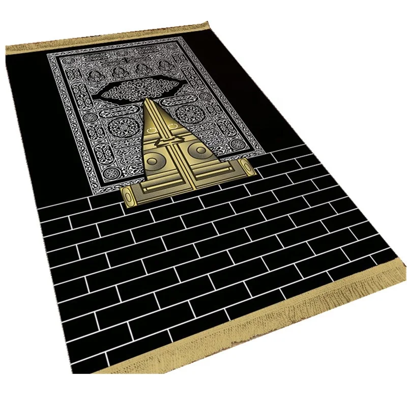 Производитель ковров в Турции, саджада, мусульманский молитвенный коврик, молитвенный коврик, исламский бархатный молитвенный коврик из синели, детский молитвенный коврик