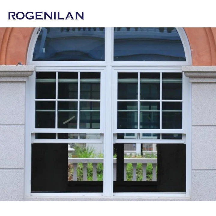 Aluminum windows aluminum frame Vertical sliding Windows hung window