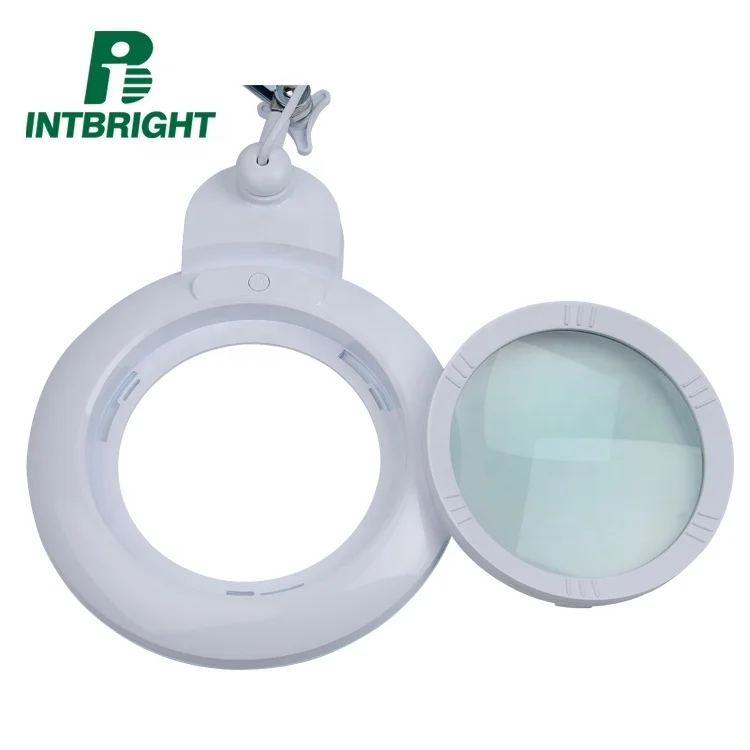 Rolling Floor Stand dimming Professional magnifier salon beauty illumination inspection glass magnifying lamp cosmetic machine