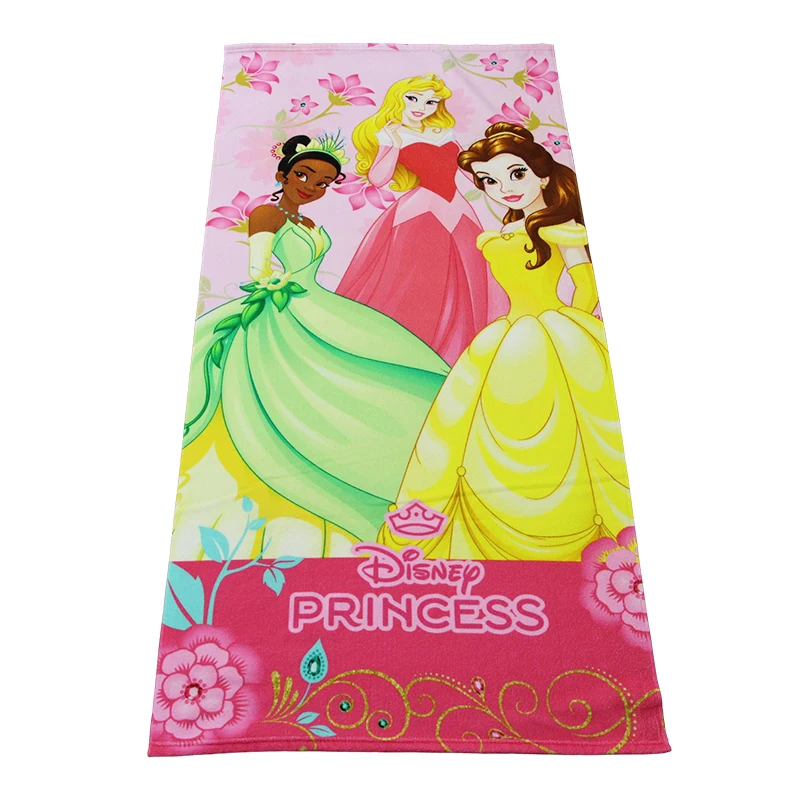 quick dry microfiber towel custom children cartoon printed sublimation beach towel