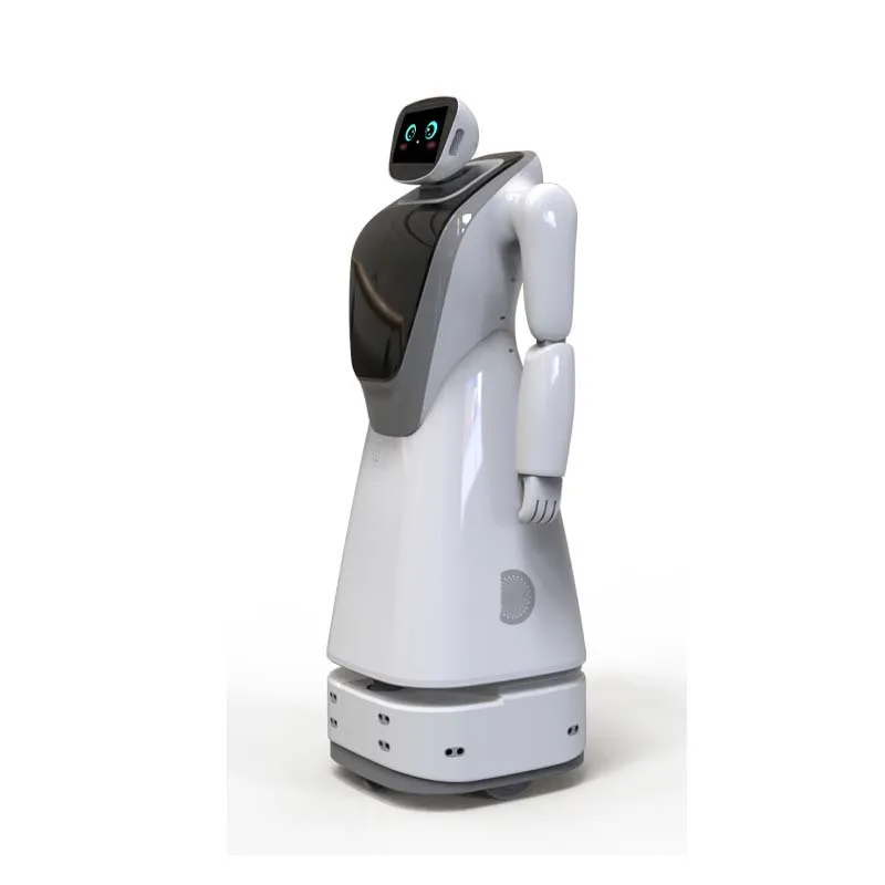 uwant  Welcome Guests Group Dancing Interactive Robots Auto Wake Up Exhibition Demo Show Robotic talking robot