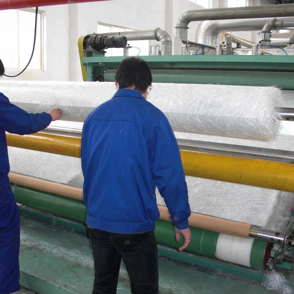 Waterproof chopped strands fiberglass mat for boats