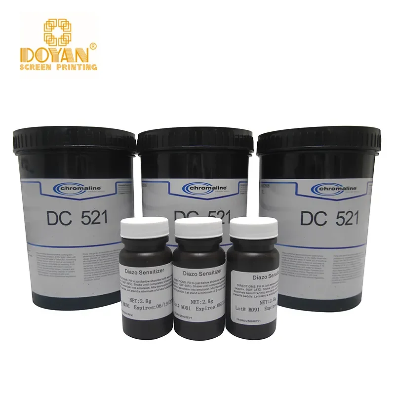 photo emulsion water solvent based emulsion for garment screen printing