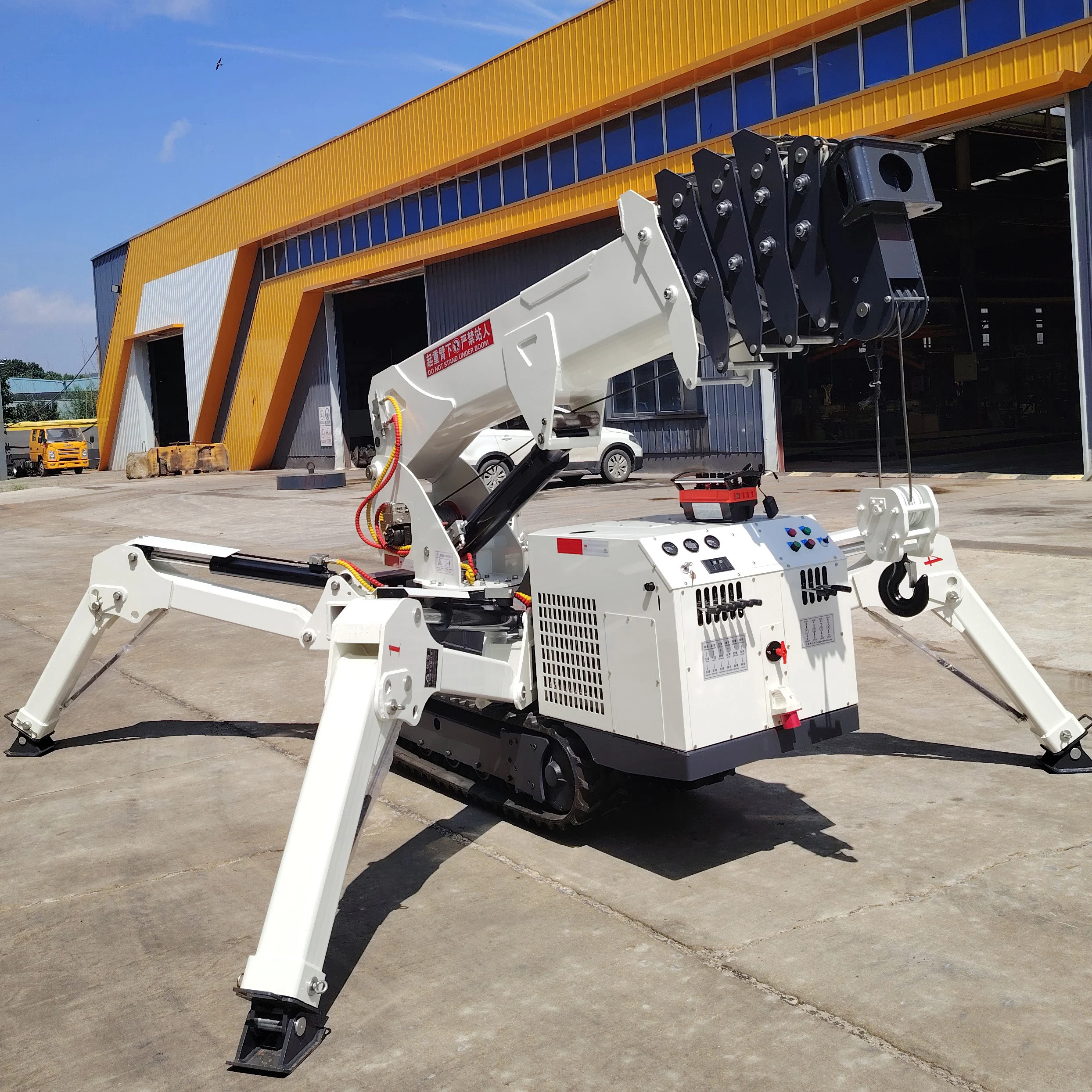 P-312 High Quality 12m 17m 20m Crawler Spider Crane Self Propelled Crawler Spider Lift