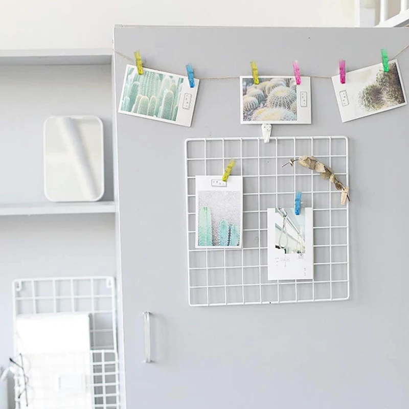 3.5CM Colorful Spring Hanging Clips Clamps Plastic Clothes Line Clips Mini Paper Photos Clip Clothespins Craft Decoration Pegs