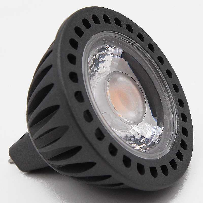 SHENPU Led 12V Gu5.3 диммируемая 7W 2700K 3000K Светодиодная лампа точечного светильника