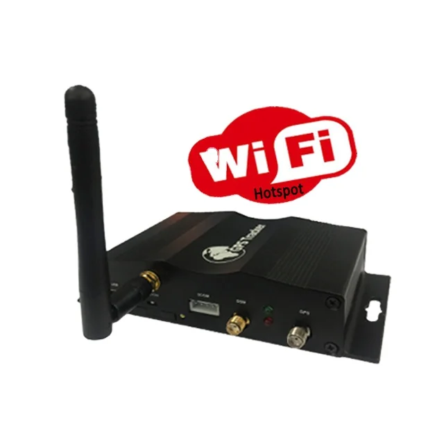 4G Vehicle GPS Tracker with WiFi Hotspot Wireless Route Magnetic Card Reader