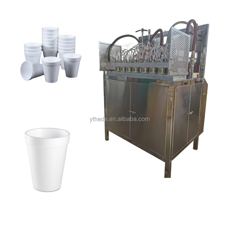 EPS foam styrofoam polystyrene coffee/tea cups plates tray making machine eps cup making machine