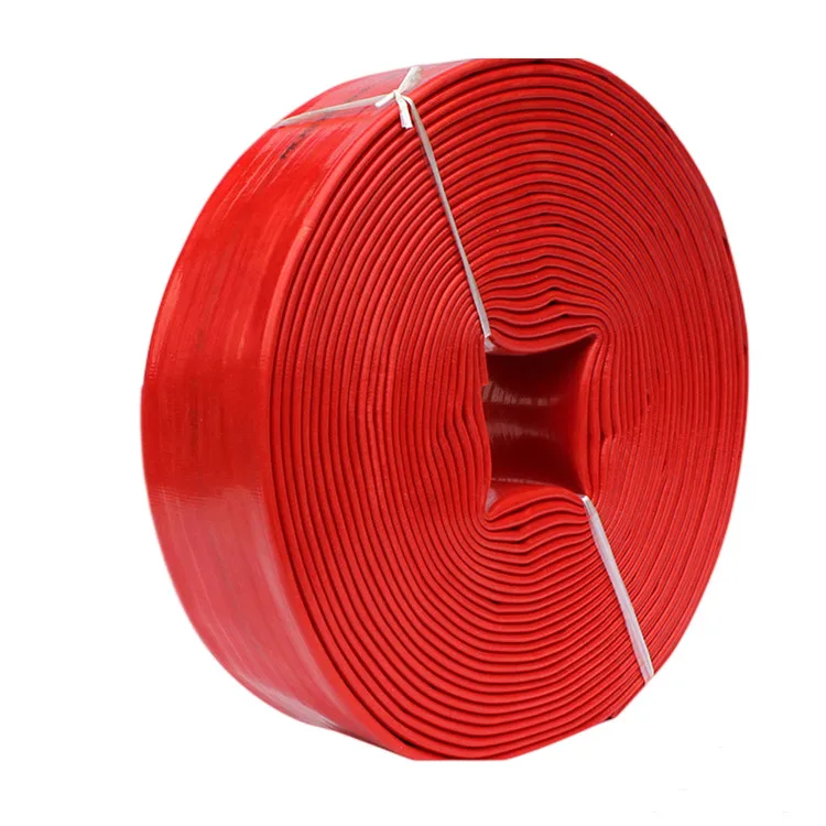 Гибкий плоский шланг для полива ПВХ 2-6 дюймов 8 10 12 Layflat Pipe фермерского орошения