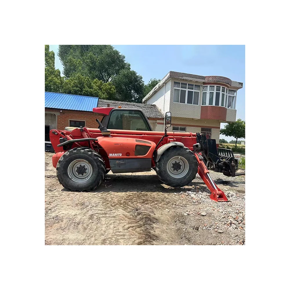 Manitou MT1740 Telescopic Handler with 17 Meters Boom Heave 11 tons Lifted 4 tons Load Telescopic Forklift Telehandler
