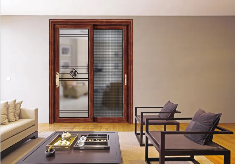 
commercial double exterior steel main door grill design china windows and doors exporter 