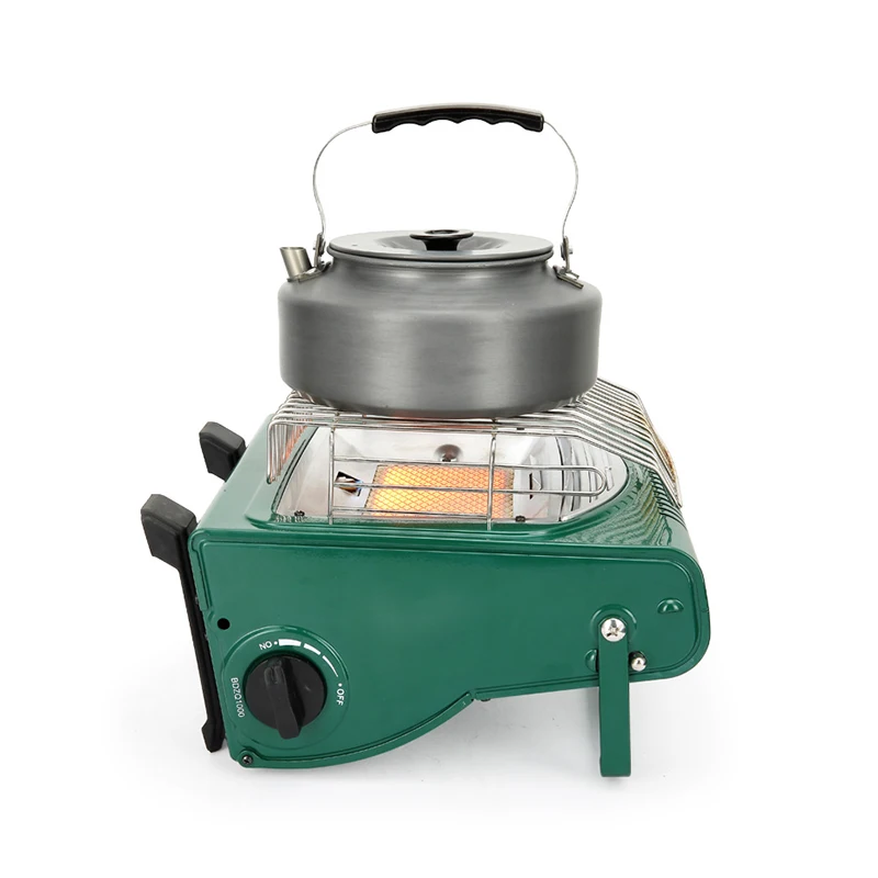 Custom Adjustable Temperature Multifunction Barbecue Picnic Portable Cooking Butane Burner Camping Heating Outdoor Gas Stove
