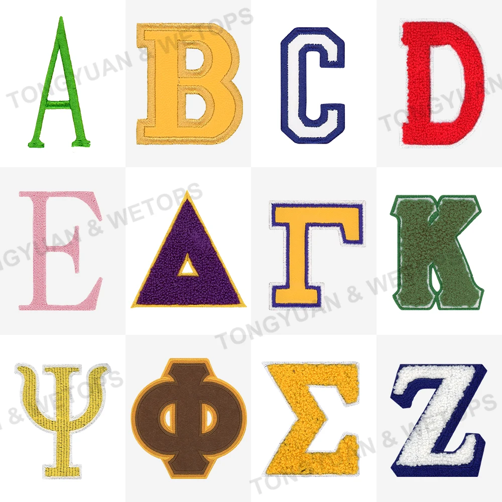 BSCI Customize Clothing With Your Logo Sorority Decorative Greek Blue And Pink Letters Sweater