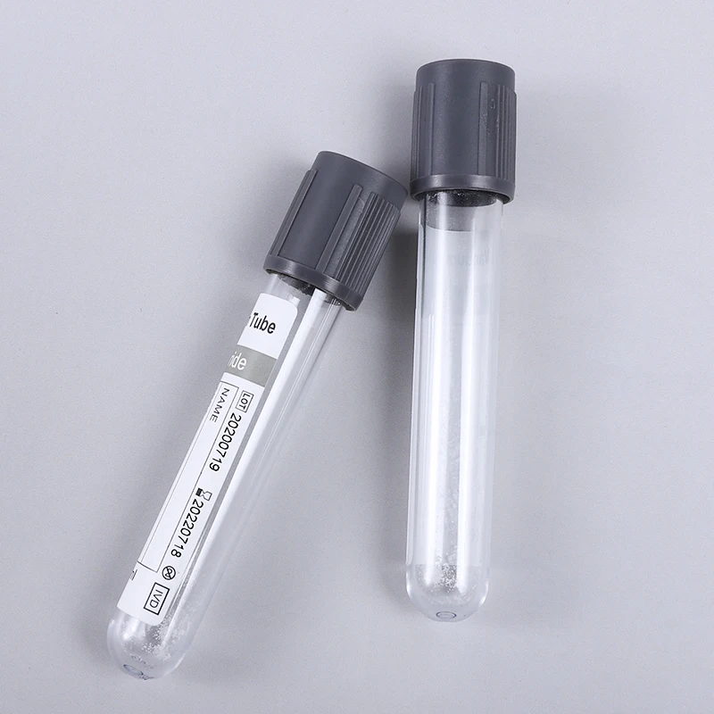  CE Certified factory PET glass medical vacuum plain blood collection