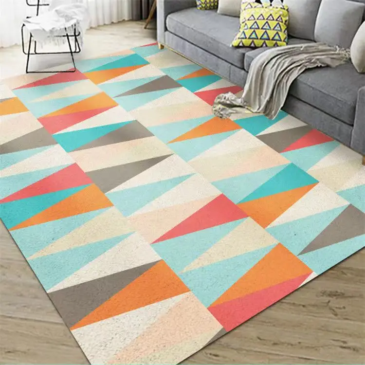 Высокое качество 3D печать геометрический дизайн простой диван эркеры Модные лучшее для гостиной ковры и продажи