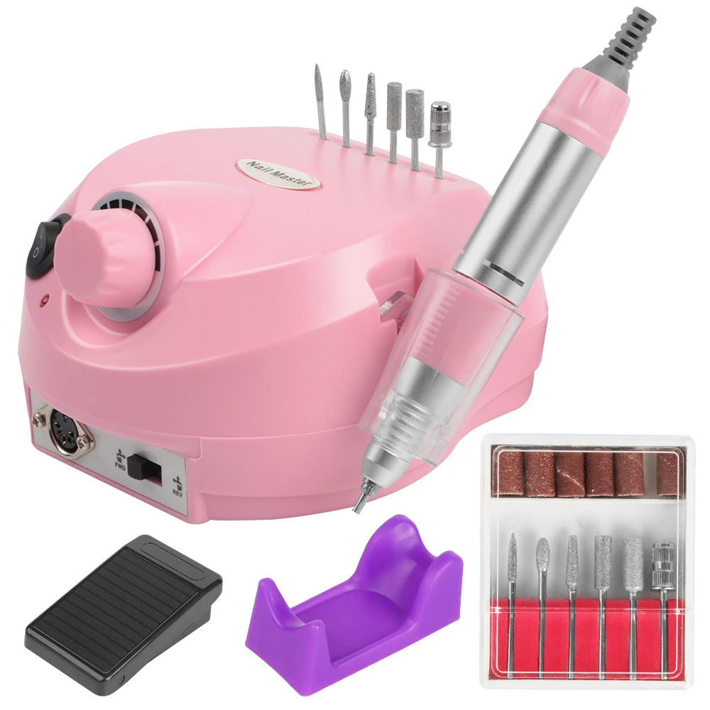Professional Manicure Machine 30000RPM Electric Nail Drill Machine Manicure Cutters Apparatus for Manicure and Pedicure
