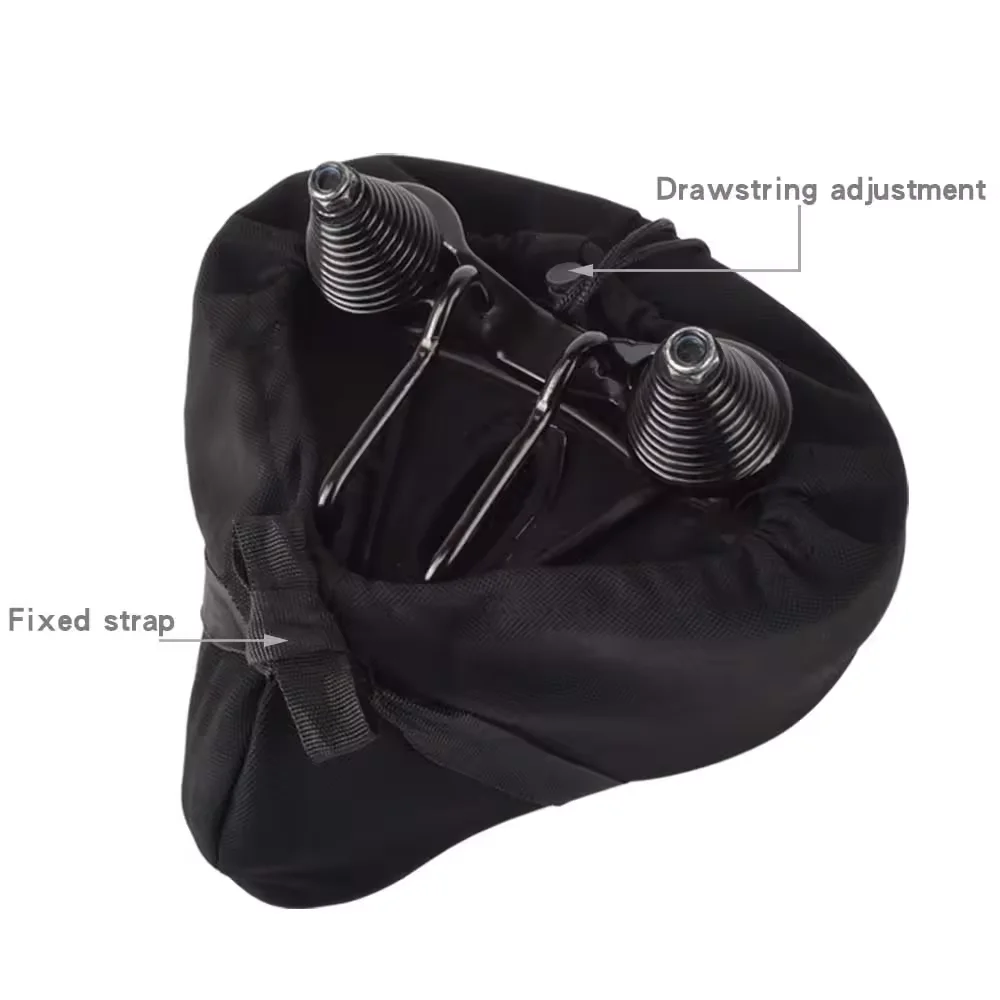 Multi-Functional mountain bike saddle cover thickened silicone cushion comfortable gym bike saddle cover bicycle parts
