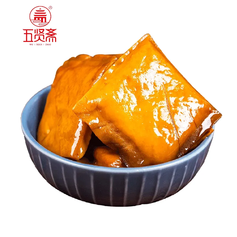 WuXianZhai, Вегетарианское мясо, пряные сушеные бобы, небольшая упаковка, имитация мяса, еда для отдыха, офисные вегетарианские мгновенные закуски