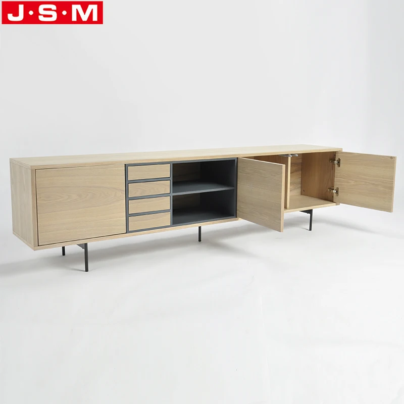 Wholesale Wooden Living Room Furniture TV Stand Table Veneer Carcase TV Cabinet
