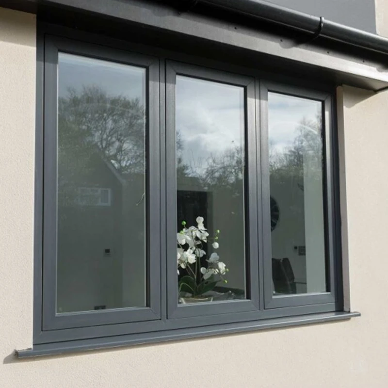Wholesale Price Modern Design Sliding Windows Thermal Break Double Glazed Hurricane Impact Aluminium Sliding Window