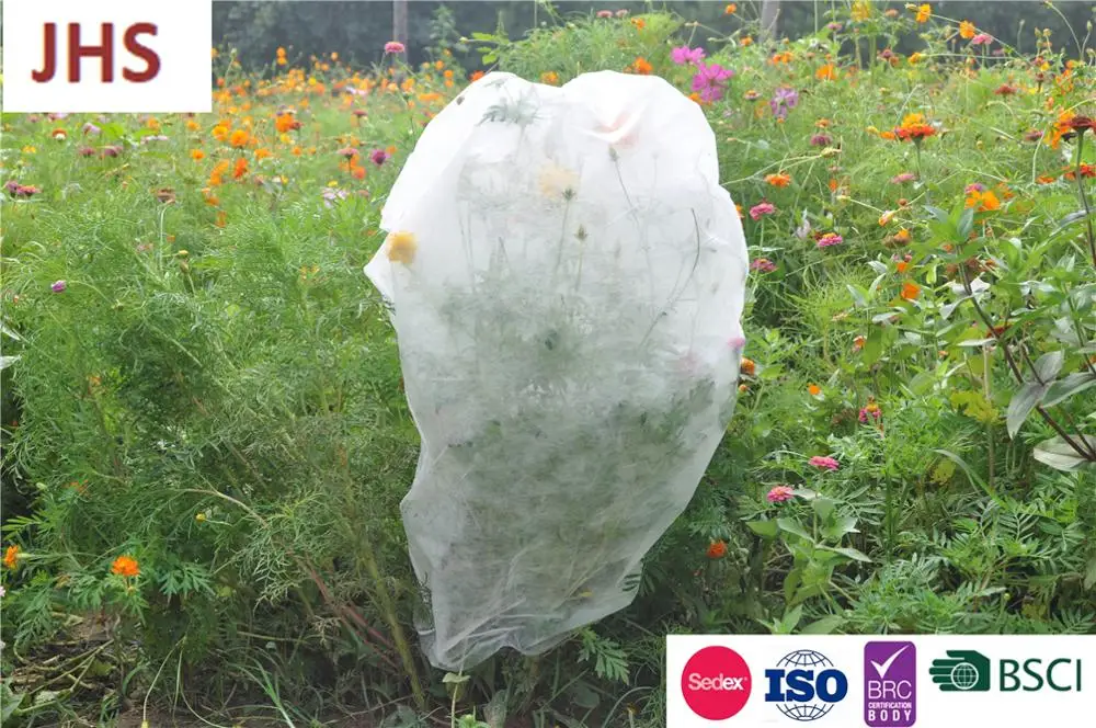 Welded nonwoven agriculture cover tubular spunbond for banana /plant /fruit/tree cover