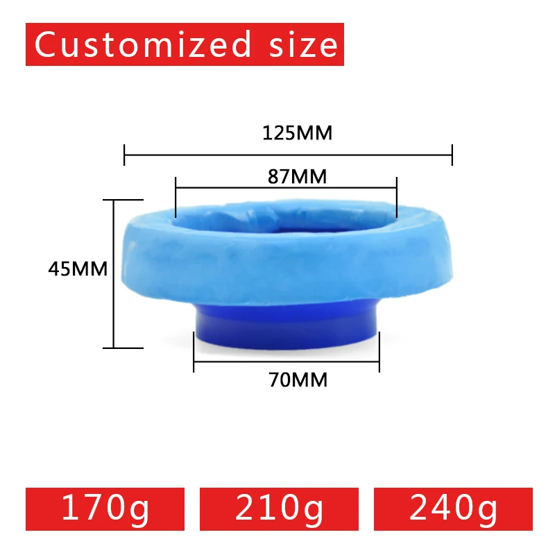 Sealant 210g Universal Bathroom Toilet Wax Rings Seal For Drain Pipe Accessory Washroom Leak And Odor Proof Rubber Bowl Gasket