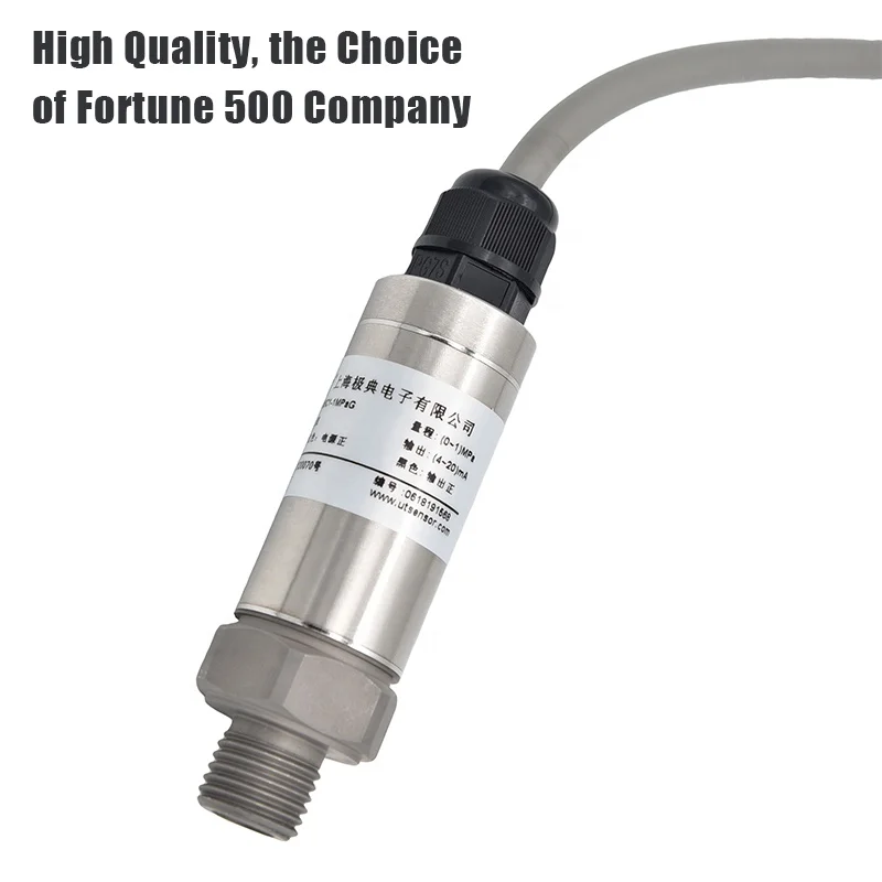 high accuracy 4-20ma 0-10v output 0-10 bar 350 bar air oil steam water pressure sensor