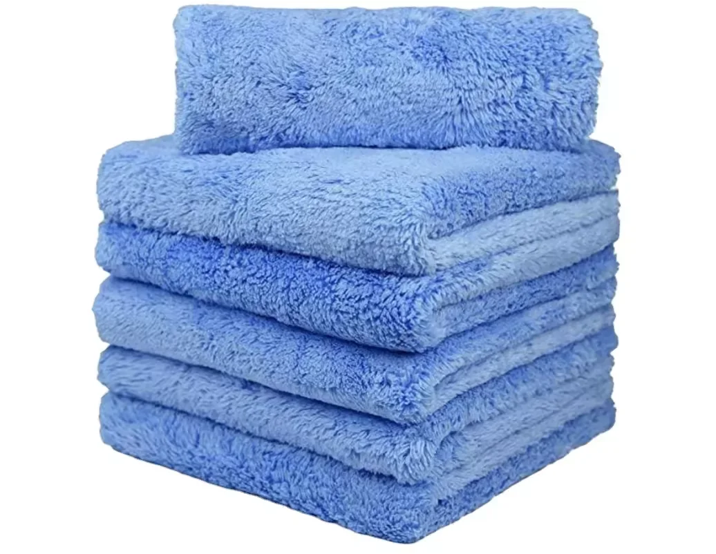 Edgeless Microfiber Car Buffing Drying Towel Auto Wash Polishing Cleaning Detailing Cloth Household Cleaning Tools & Accessories
