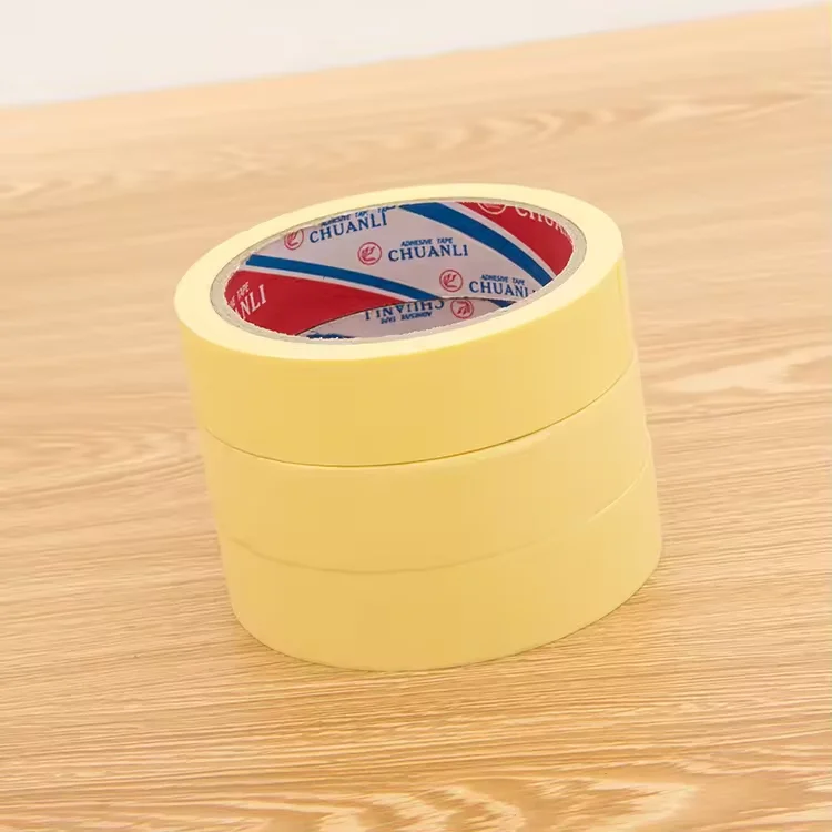 Good Price High Quality Self Custom Yellow White Masking Tape Decorative Painters Masking Paper Tape