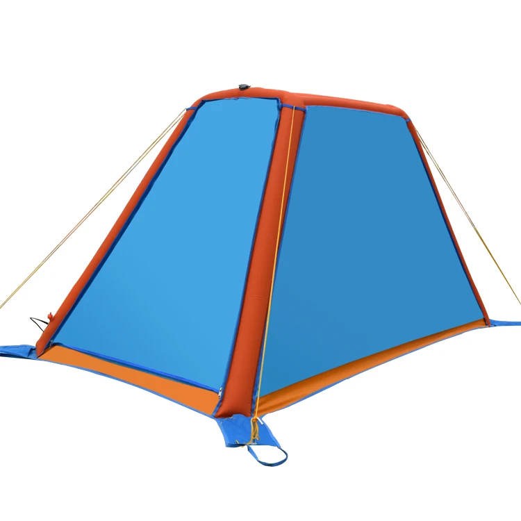 Wholesale Double Inflatable Camping Tent  Single Door Double Curtain Rainproof Moistureproof Tent Outdoor