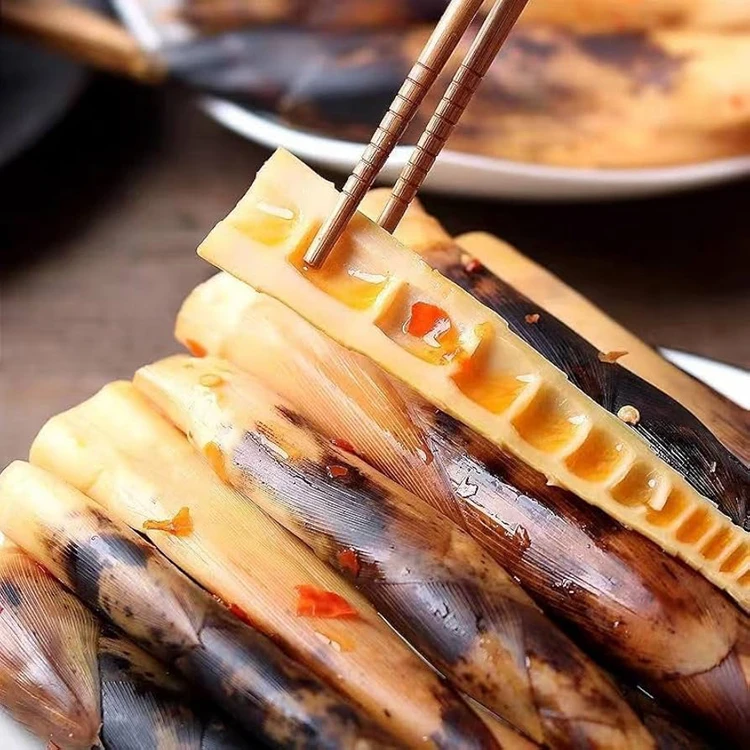 Pickled pepper flavor slightly spicy seasoning shelled hand-peeled bamboo shoots snack