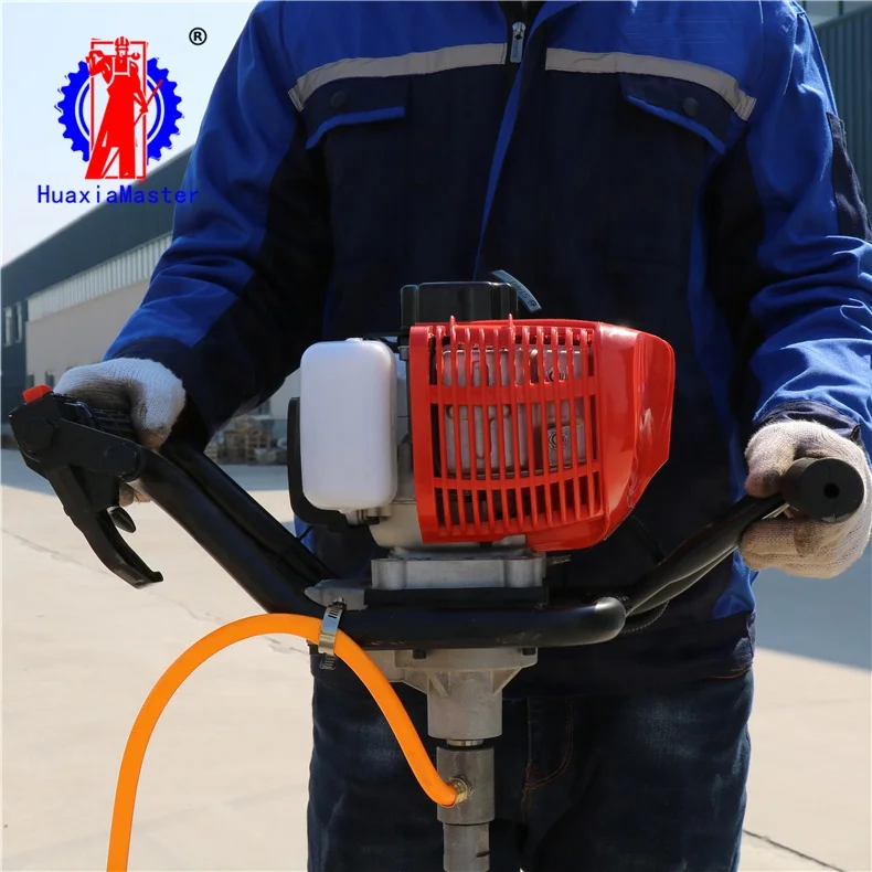 Small portable core drill machine 20m depth small backpack core sample drilling rig for sale one person can operate