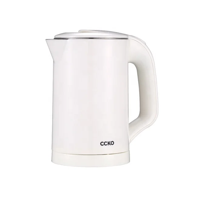 
CCKO 0.5L Hot Sale Mini Electric Kettle Hotel Tea Kettle Travel Kettle CK1121 White Color 
