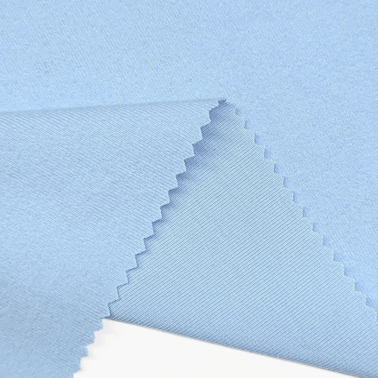 Hot Sale Stretch Knitted Ribbed Cotton Fabric For Kids, Soft Hand Feel Solid Bamboo 1*1 Rib Fabric/