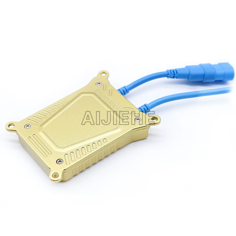 High quality X1 golden shell 75W canbus hid electronic ballast with quick start xenon HID headlights 6000k
