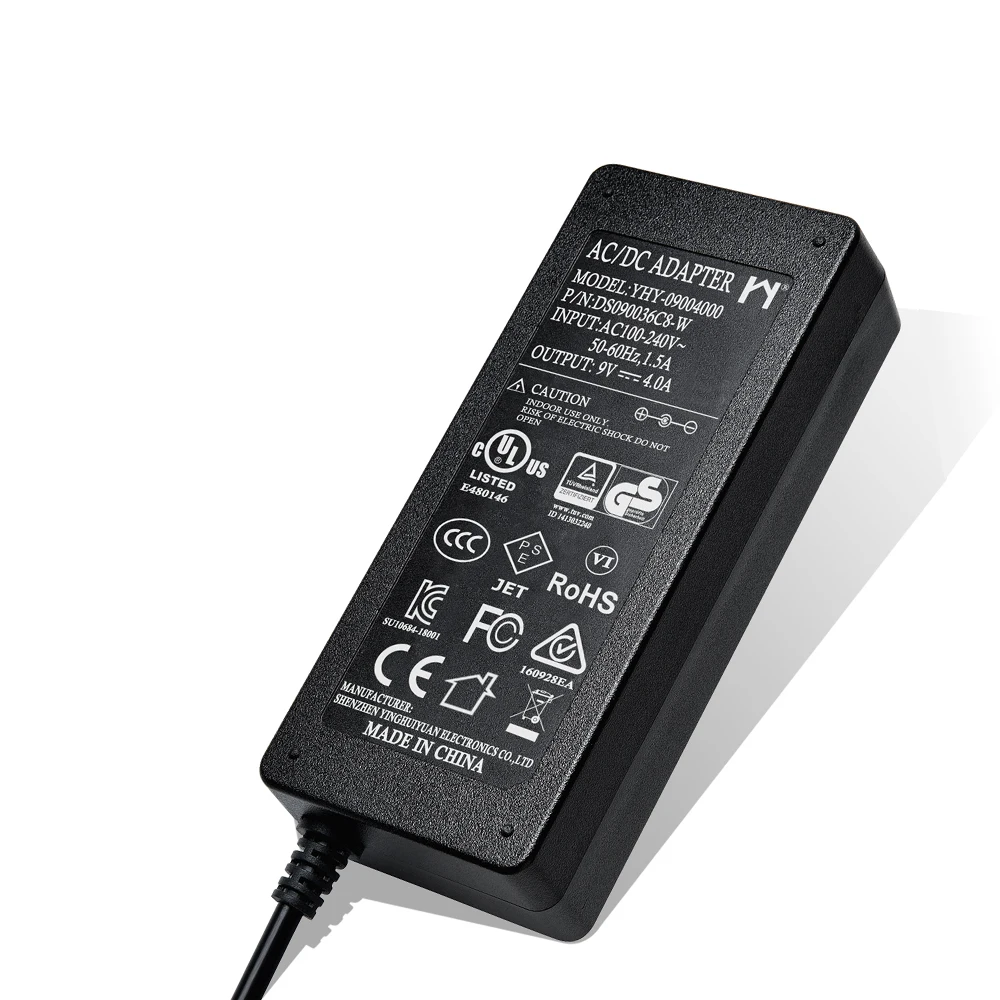 100 240v 50 60 Hz Guitar 4.0a Switching 9 V Ac-dc Volt 4 Amps 36 Watts Mains 9.5v / 9v 4a Universal Ac Dc Power Supply Adapter
