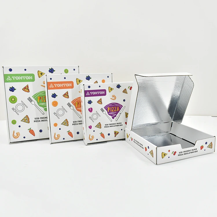 OEM Factory High Quality Thermally Insulated Packaging for Wine Express Foil Carton Frozen Box Kraft Paper Food Rigid Boxes