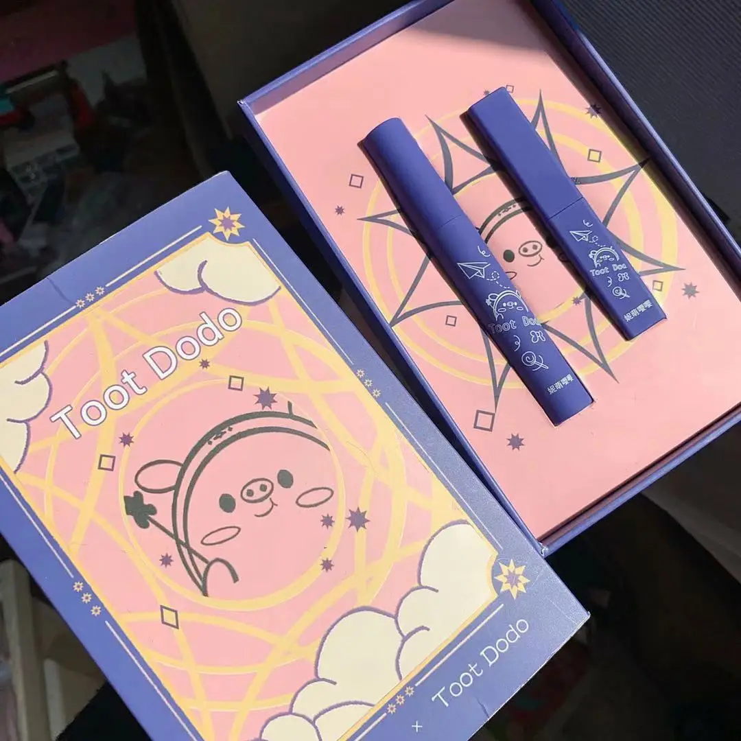 Крем для губ HERORANGE, корейский набор 2021, макияж, стойкая к выцветанию губная помада, два костюма, водостойкая Губная помада в симпатичной упаковке