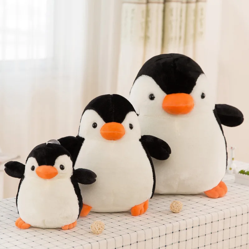 Custom Stuffed Puff Penguin Plushie Animal With Healing Powers Heated Plush Penguin Soft Toys Warm Winter