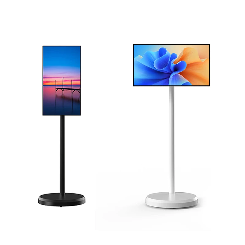 21.5 Inch A type Narrow Bezel Indoor Touch Screen Monitor Android 12 Wireless Displays Moving Smart TV