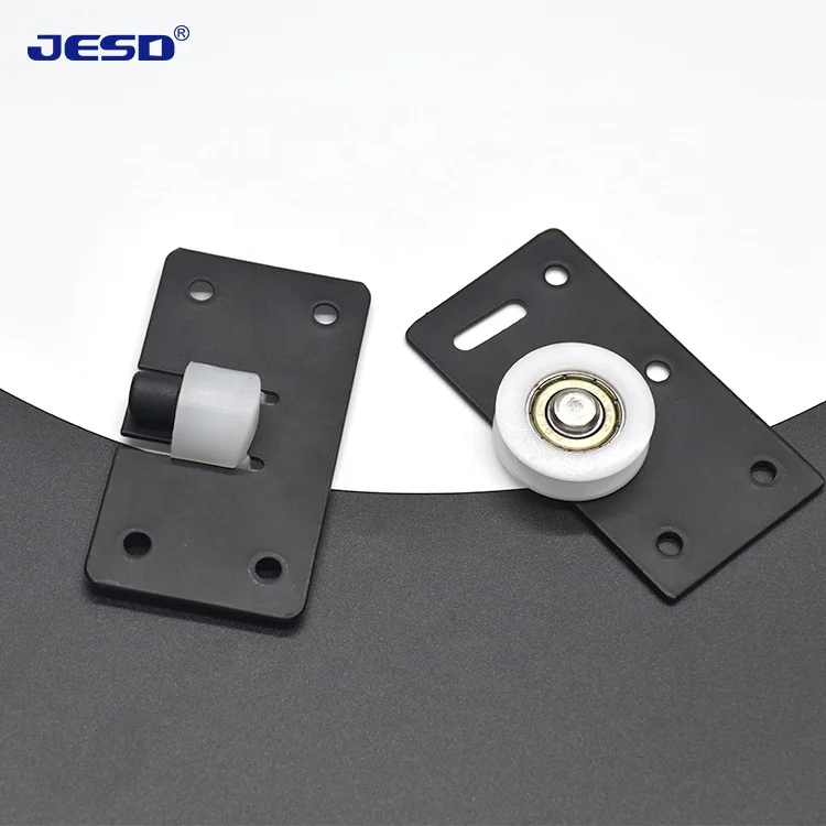 Factory Furniture Fittings Hardware Cabinet Wardrobe Sliding Door Roller Wheels Furniture Kitchen Sliding Door Wheel