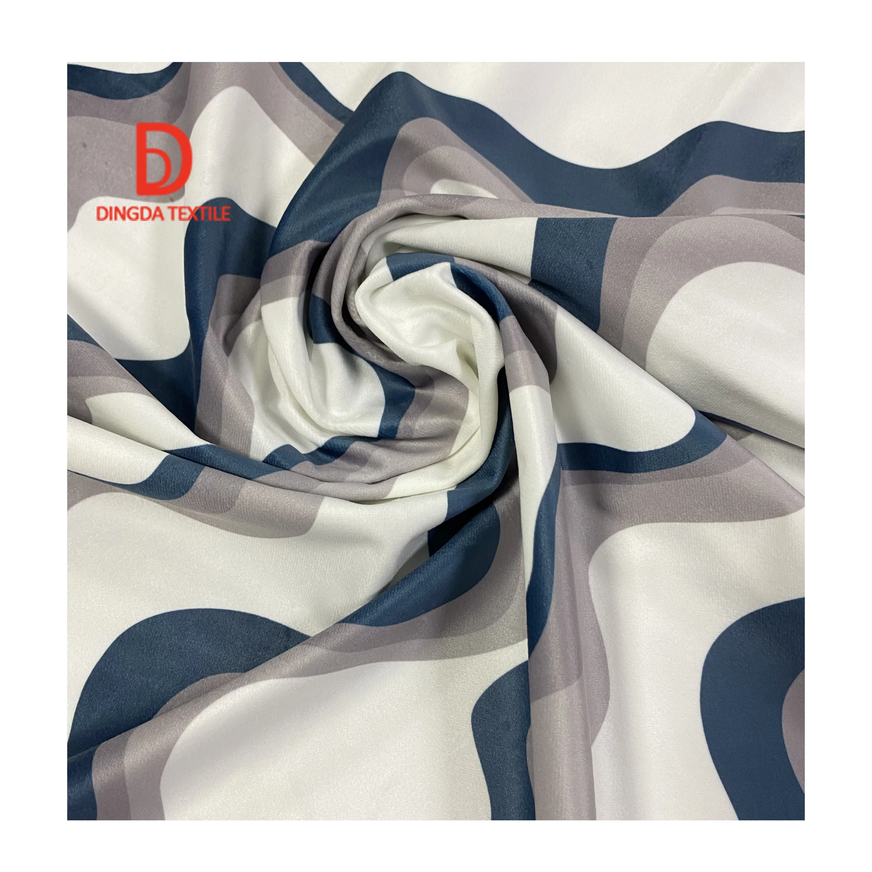 New products velvet digital printing material 100% polyester  children garment ladys garments fabric