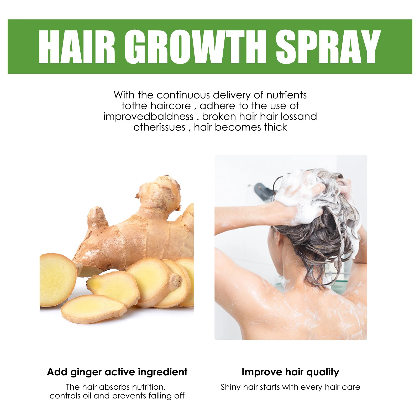 Low price hair repair serum hair mask &  ginseng hair growth serum
