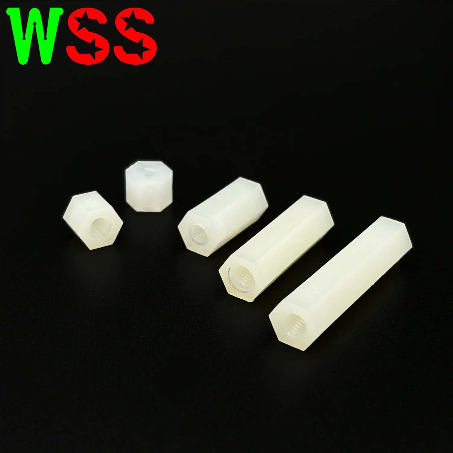 Factory Price Plastic Hexagon Female Threaded Spacer Nylon HEX Female-Female Spacer for PCB Assembly
