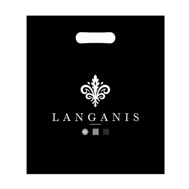 PE single sided 6C content printed in silver