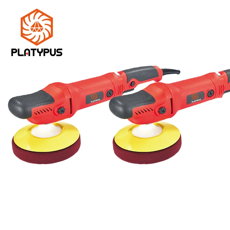 Электрическая вращающаяся полировальная машинка 1000 Вт 800 ~ 3300 об/мин 150 мм с европейской вилкой