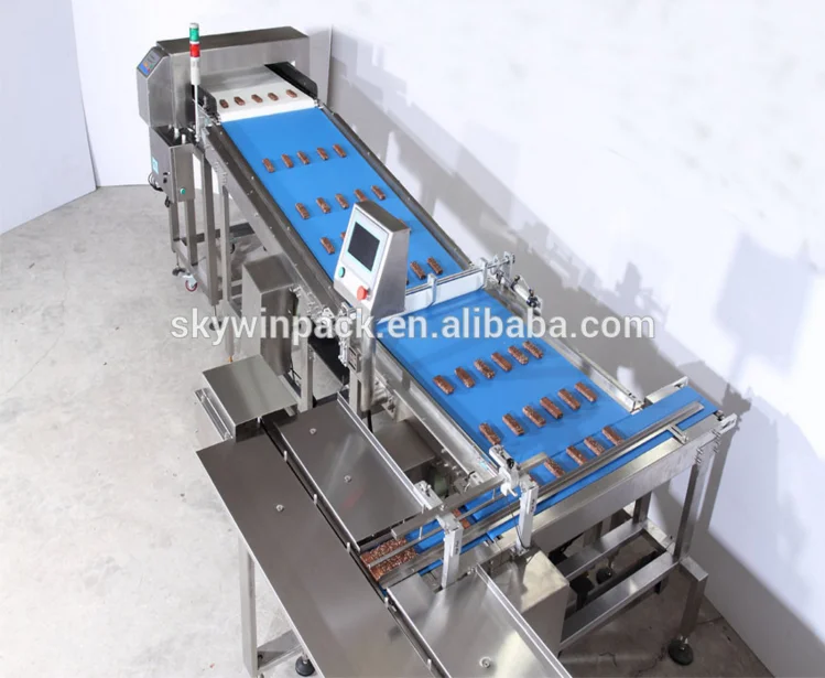 Auto Sorting And Packing Line With Full Servo Flow Wrapping Machine For Chocolate Packaging Machine