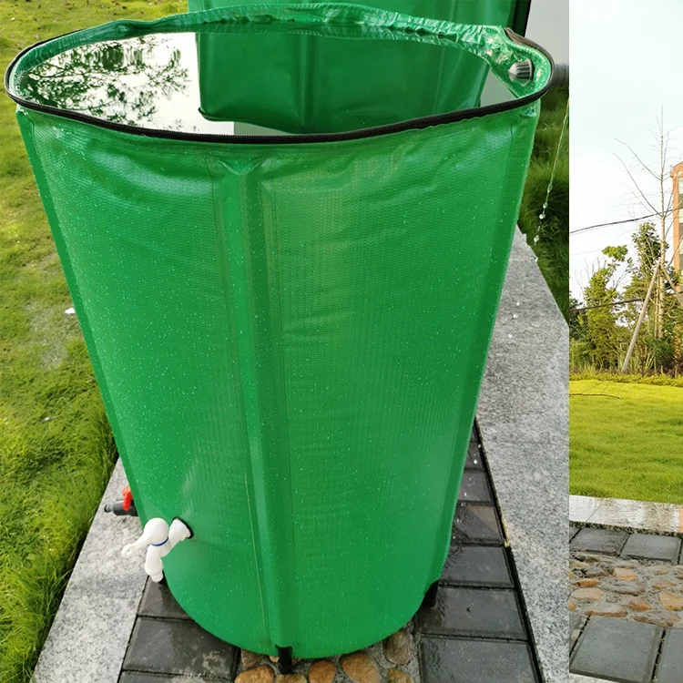Water saving multi-specification folding garden bucket barrel connector